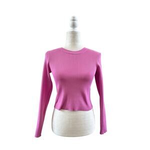 Sincerely Jules Womens Hot Pink Long Sleeve Too Size Large